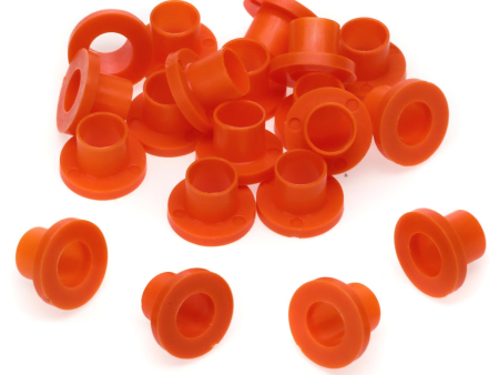 Danmar 20 Pack Nylon Tension Rod Washers - Orange For Sale