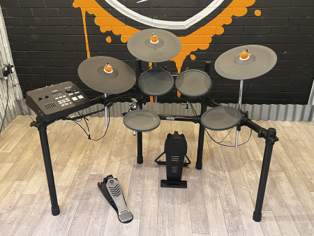 Pre Loved Yamaha DTX 700 Series Electronic Drum Kit with Rubber Pads Online now