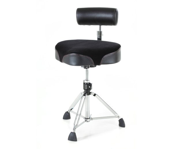 Gibraltar 9000 Series Throne Extra Large Saddle top, Quick Lock, w Adjustable Back Rest Fashion