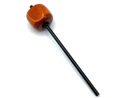 Danmar Sunburst Hardwood Bass Drum Beater with Angle Cut - Black Shaft Discount