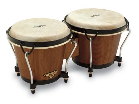 LP CP Traditional Bongos in Dark Wood Supply