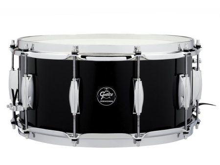 Gretsch Renown Maple 14  x 6.5  Snare Drum in Piano Black Online Hot Sale