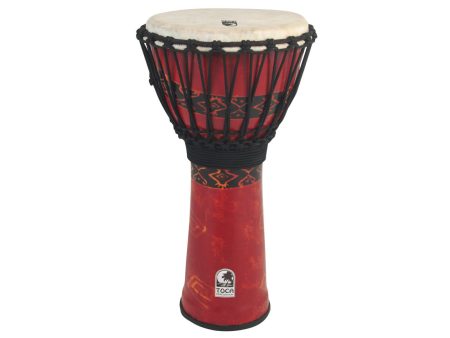 Toca Freestyle 12  Rope Tuned Djembe in Bali Red Sale