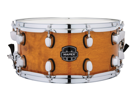 Mapex MPX 14  x 6.5  Maple Poplar Hybrid Snare Drum in Natural Lacquer Discount