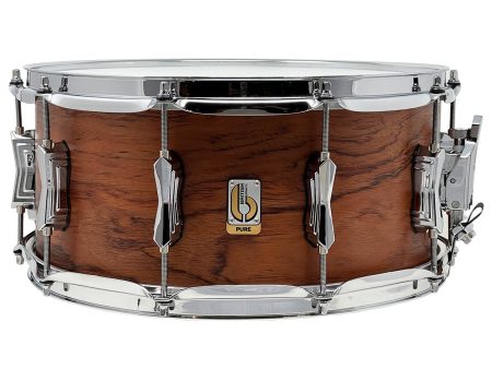 British Drum Co. PURE ULTRA 14  x 6.5  Bubinga Snare Drum Fashion