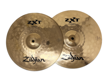 Pre Loved Zildjian 14  ZHT Rock Hi Hats For Cheap