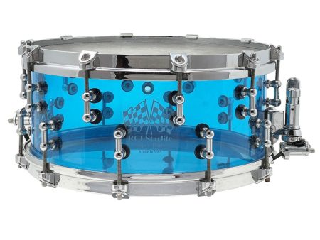 Pre-Loved RCI 13  x 5.5  Snare Drum in Blue Online Sale