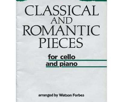 Classical and Romantic Pieces For Cello and Piano Sale