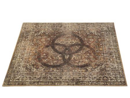 Drum N Base Vintage Persian Drum Rug  Bonzo II  - Beige - 185 x160cm Online