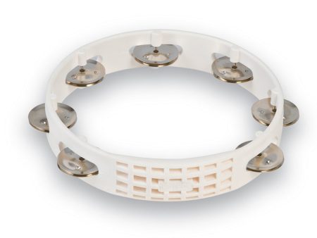 LP 8  LP Aspire Tambourine  in White on Sale