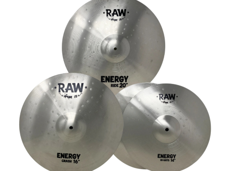 RAW  ENERGY  Cymbal Pack Sale