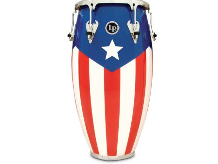 LP Matador Wood 11  Quinto in PR Flag Chrome Hardware Hot on Sale