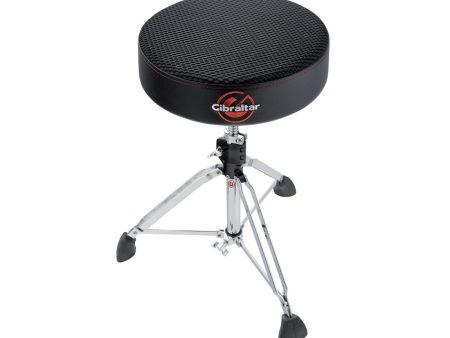 Gibraltar 9000 Series Airtech Round Seat Drum Throne Online