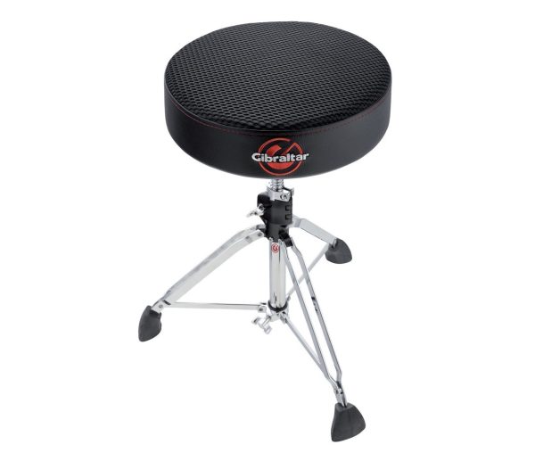 Gibraltar 9000 Series Airtech Round Seat Drum Throne Online