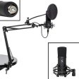 Stagg - Cardioid USB Microphone Set Supply