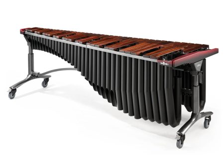 Majestic Reflection 5 Octave Rosewood Bar Marimba - Black Resonators Discount