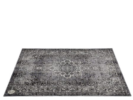 Drum N Base Vintage Persian Drum Rug - Grey - 185 x160cm Online