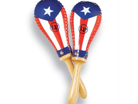 LP Salsa Rawhide Maracas  Puerto Rican Flag Online